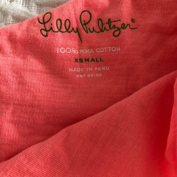 Lilly Pulitzer One Shoulder Ruffle Top - Picture 6 of 7